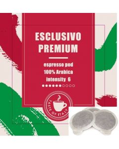 Καφές Espresso σε Pod, Esclusivo Premium 100% Arabica (κιβ. 200x7gr)